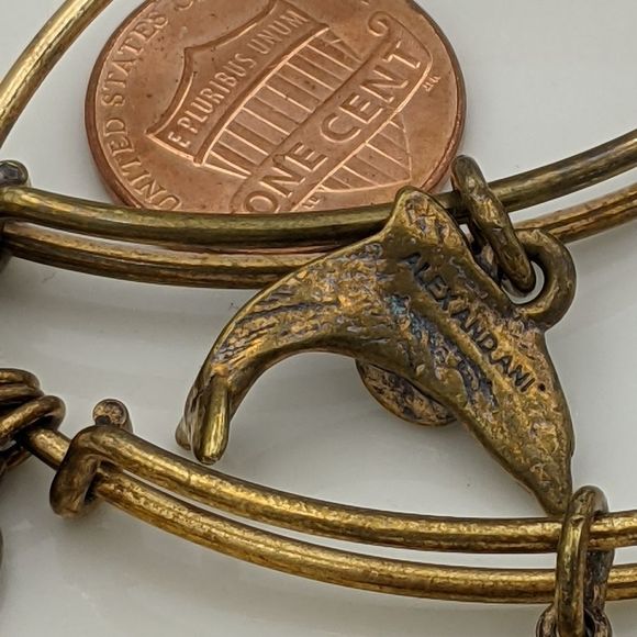 Alex and Ani Rafaleian Silver Set of 3 Bracelets - Picture 3 of 10